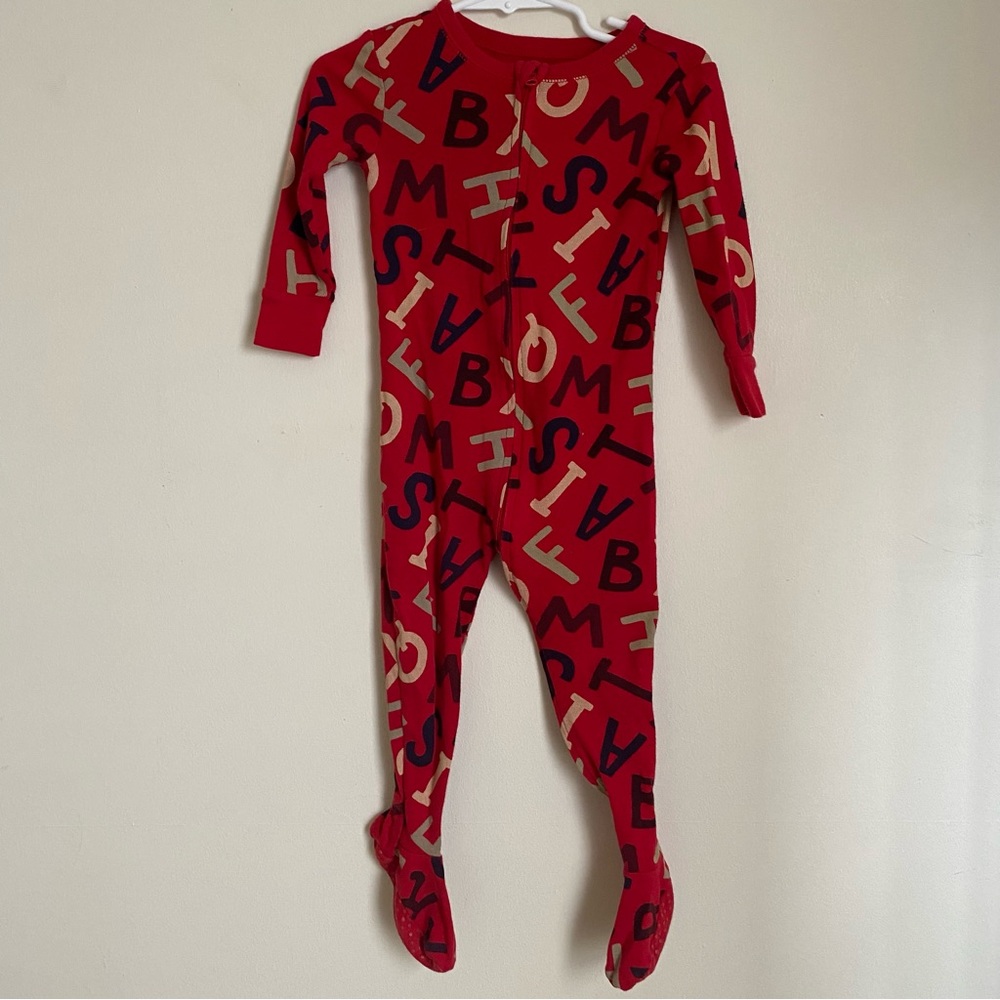 Old Navy Zip-Up Footie Pajamas, 12-18 months